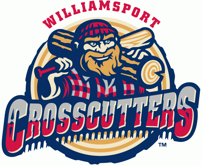 Williamsport Crosscutters 2006-Pres Primary Logo vinyl decal